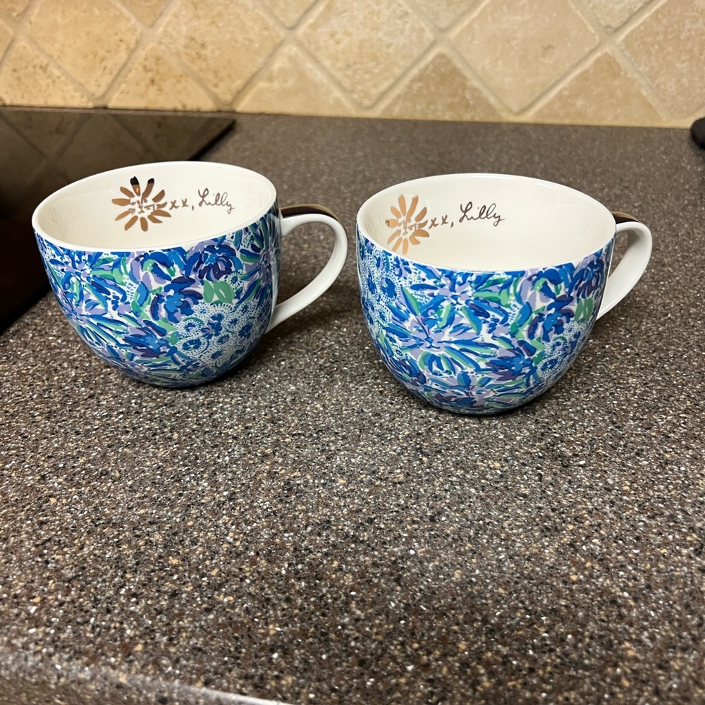 Brand New Lily Pulitzer Mugs